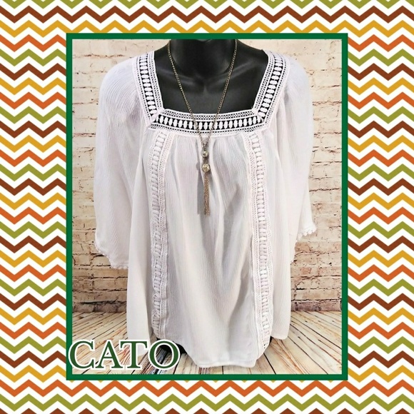 Cato Tops - 🔖 CATO Woman Plus Size Top